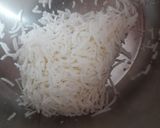 A picture of step 2 of Curd Rice.