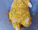 A picture of step 4 of Roast Chicken with Baharat Sauce and Sindhi Biryani.