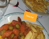 صورة لخطوة 3 من وصفة طاجين زيتون بالدجاج
