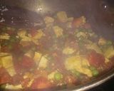 A picture of step 3 of Matar cheese mix veg.