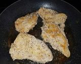 A picture of step 1 of Parmesan Crusted Chicken.