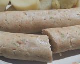Foto del paso 4 de la receta: Salchichas 🌭 caseras de pollo y vegetales