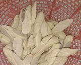 Foto langkah ke 1 dari resep Tumis kacang panjang dan otak2.