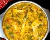 আইড় মাছের মাথা, সিম,আলু দিয়ে লাউ শুক্তো রেসিপির ধাপ 1 ছবি