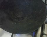 A picture of step 1 of Alo ke prathy.