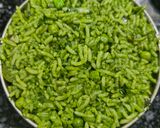 A picture of step 9 of Tricolour Rice.