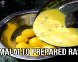 A picture of step 11 of रसमलाई (Rasmalai recipe).