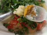Potatoes egg mix