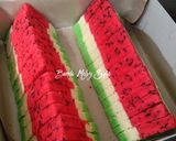 Foto langkah ke 7 dari resep Bolu Kukus Semangka.