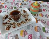 A picture of step 1 of Tamarind and jaggery chattny.