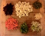 Foto langkah ke 2 dari resep Vegetables fried rice - Nasi Goreng Sayuran.