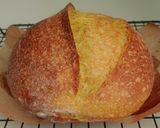 Foto langkah ke 21 dari resep Kunyit Lada Hitam Sourdough Bread (Open Bake Method - Oven Tangkring).