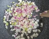 Foto langkah ke 2 dari resep Nasi goreng Hongkong.
