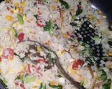 Foto langkah ke 9 dari resep Nasi Goreng Sosis.
