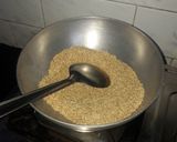 A picture of step 1 of Chikki(ચિક્કિ).