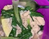 Foto langkah ke 6 dari resep 20. Tahu kukus siram tumis pokcoy ayam (diet).
