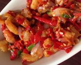 Foto langkah ke 9 dari resep Sambal ikan jambal pedas maknyus.