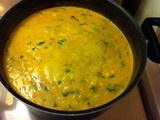 Crema de camarones
