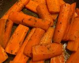 Une image de l'étape 1 de Tatin de carottes /feta.