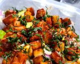 Halloumi saláta recept fázis 4 fotója