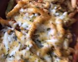 Foto del paso 4 de la receta: Fusilli al pomodoro y berenjena, con quesos gratinados