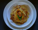 A picture of step 5 of Ilish Bhaaja.