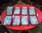 Foto langkah ke 10 dari resep Kue Lapis disco Tapioka 💃🎶.