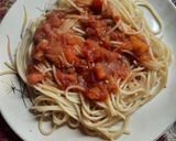Foto del paso 6 de la receta: Spaghetti sin gluten y tomate cubeteado