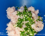 Foto del paso 1 de la receta: Albóndigas de mero y gambas rojas