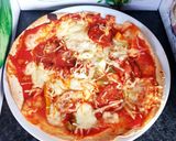 Une image de l'étape 3 de Pizza 🍕 wrap au chorizo 😋.