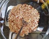 A picture of step 2 of Peanut butter granola.