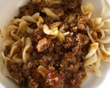 Foto langkah ke 4 dari resep Macaroni bolognese.