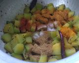 A picture of step 1 of Sambhar khichdi.