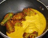 A picture of step 8 of Bittergourd Masala | Karele.