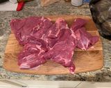 A picture of step 1 of TE Mana Lamb Roulade.