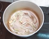 Foto langkah ke 3 dari resep MPASI kaldu ceker ayam.