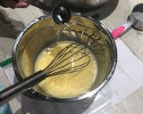 A picture of step 2 of Julie and Ben’s hot and sticky fudgey date (muffins).
