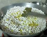 A picture of step 4 of Red sorghum popcorn.