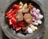 Foto langkah ke 2 dari resep Nasi Ijo Ayam Rujak.