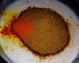 A picture of step 1 of Tawa piece.