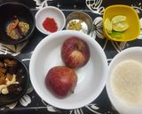 A picture of step 1 of Apple Chutney.