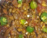 A picture of step 6 of Tadka dal.