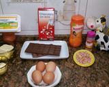 Foto del paso 1 de la receta: Pastel de chocolate al baño maría