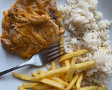 Foto del paso 10 de la receta: Chuletas de cerdo (en la olla exprés) con patatas