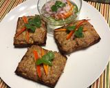 รูปขั้นตอนการทำที่ 5 ของ ขนมปังหน้าหมู ด้วยหม้อไร้น้ำมัน