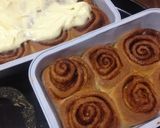 Foto langkah ke 8 dari resep Cinnamon Roll with Creamcheese.