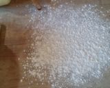 A picture of step 7 of Iz's Vegan Apple Cinnamon Scones.