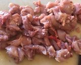Foto del paso 2 de la receta 201. Dados de pollo al chilindrón (principal carne)