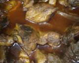 A picture of step 5 of Chicken ka salan.
