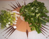 Foto del paso 4 de la receta: Tortillas rellenas de arroz y pimientos verdes
